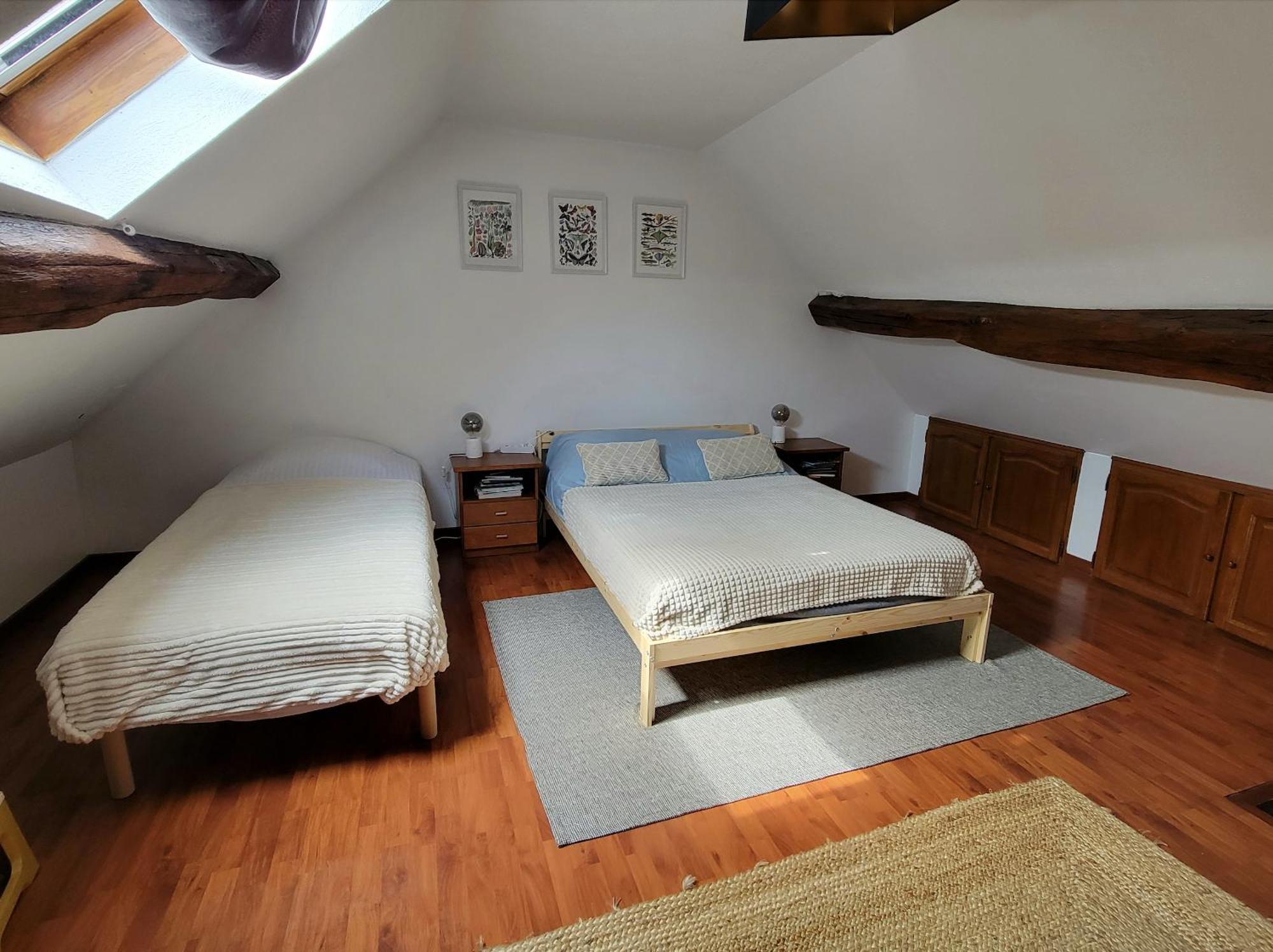 La Bycoque, Maison 2 Chambres Au Calme Thomery Bagian luar foto